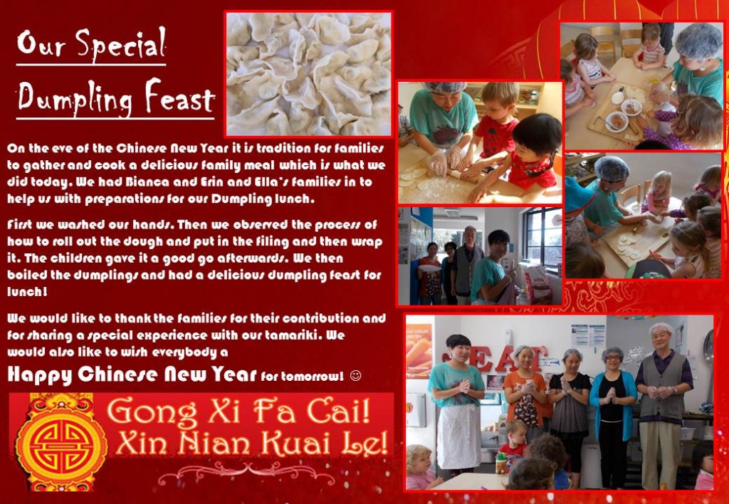 Chinese New Year 2015 dumpling