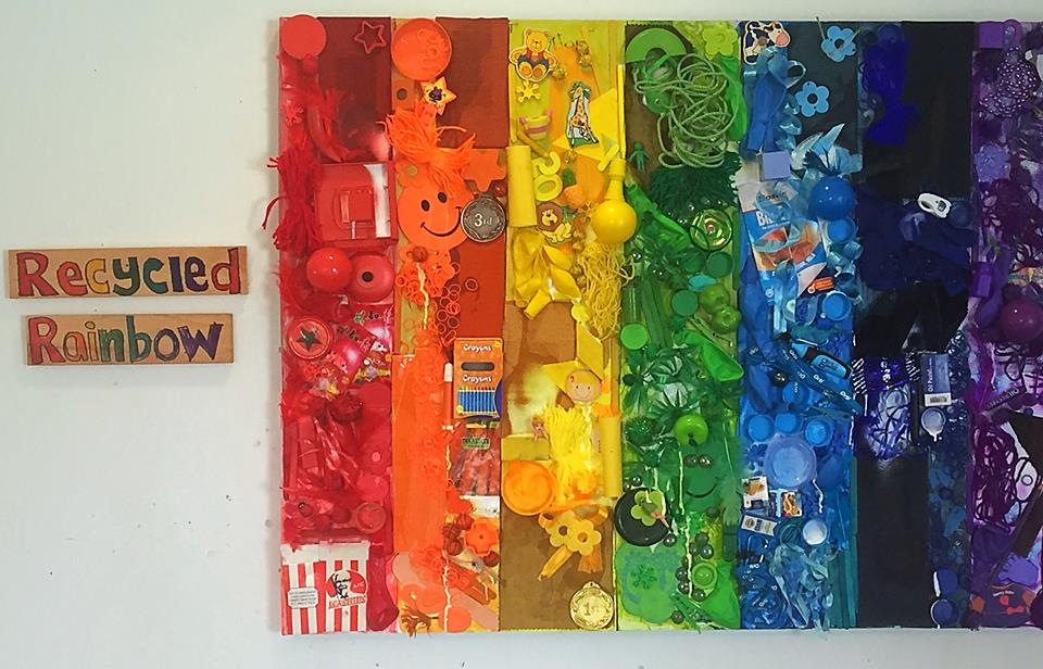 Recycled rainbow project