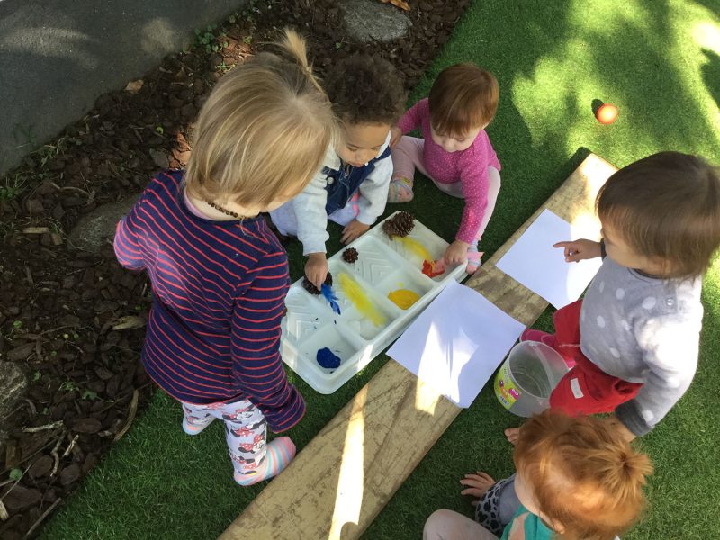 Painting with nature